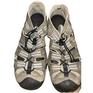 Keen Mens Size 10 Shoes/ Sandals Gray / TanWater Shoes